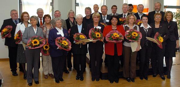 Jubilare beim TSV Kabel